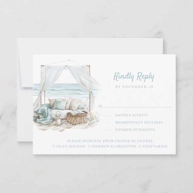 Ocean Shore | Playa | Respuesta amable | Opciones  (Anverso)