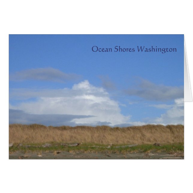 Ocean Shores Washington (Anverso (Horizontal))