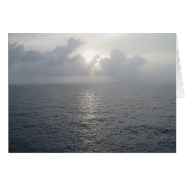 Ocean Sunset (Anverso (Horizontal))