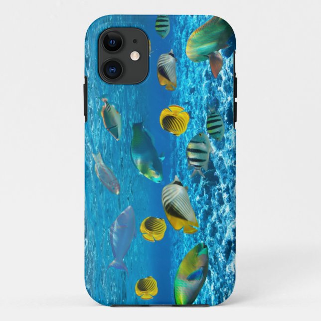 Ocean Underwater Fish iPhone 5 Funda Apple iPhone5 (Reverso)