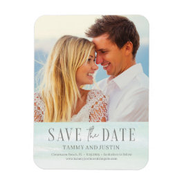 Ocean Vibes Beach Wedding Salva El Imán De La Fech