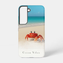 Ocean Vibes – Funda dura para Samsung Galaxy S22