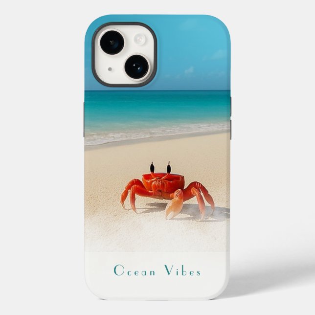 Ocean Vibes — Funda duro para iPhone 14 (Reverso )