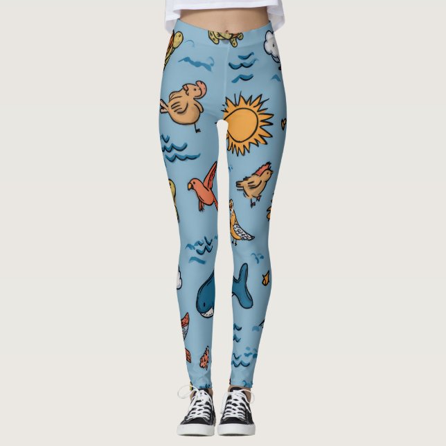 Ocean Waves Leggings Gift (Anverso)