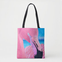 Oceania Bolsa Tote Flamenco Cabeza Grande