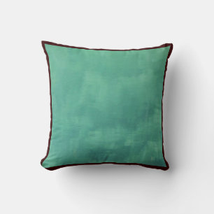 océano: almohada verde azul acuático verde azulada