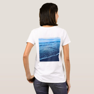 Océano básico de la camiseta de las mujeres