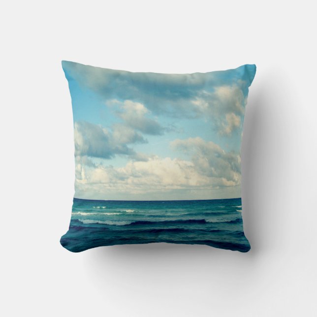 Océano, cielo y almohada de las nubes (Anverso)
