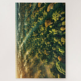 "Océano Esmeralda" - Rompecabezas de Jigsaw