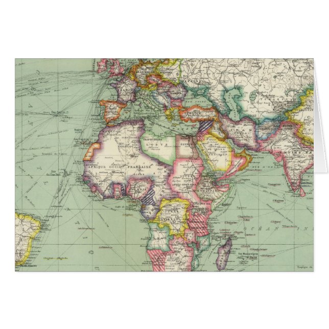 Océano Índico, Océano Atlántico (Anverso (Horizontal))