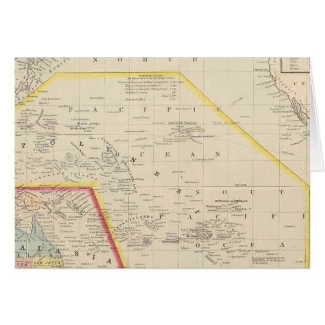 Océano Pacífico, incluida Oceanía (Anverso (Horizontal))