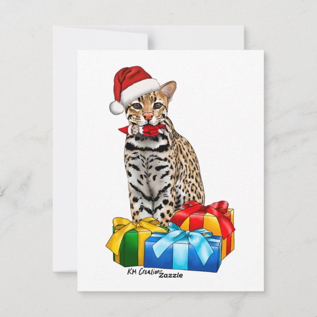 Ocelot - Tarjeta de vacaciones (Reverso)