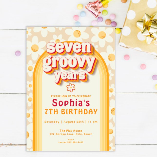 Ocho años de Groovy 8ª invitación a la foto de cum (Subido por el creador)