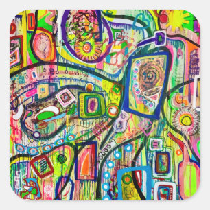 Ocho Pegatinas de Martinis