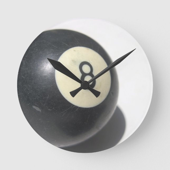 Ocho reloj de bola (Anverso)