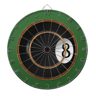 Ocho tableros de juego de Personalizado Billiard B