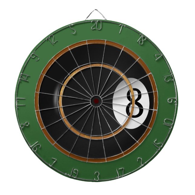 Ocho tableros de juego de Personalizado Billiard B (Frente)