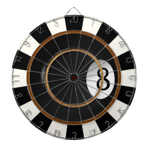 Ocho tableros de juego de Personalizado Billiard B