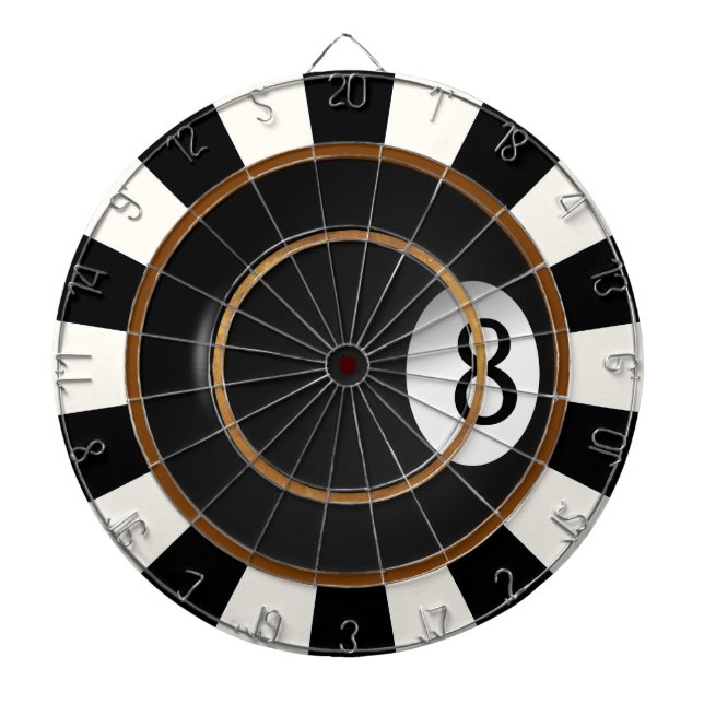 Ocho tableros de juego de Personalizado Billiard B (Frente)