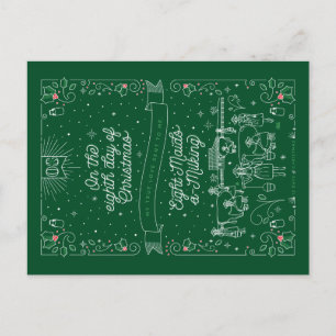 OCTAVO DÍA DE NAVIDAD / Tarjeta Postal de Navidad