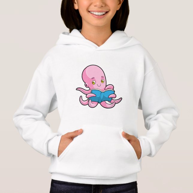 Octopus al leer un libro (Anverso)