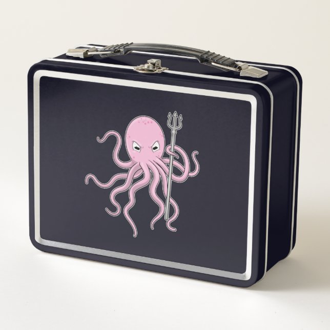 Octopus as Wizard con Trident (Anverso)
