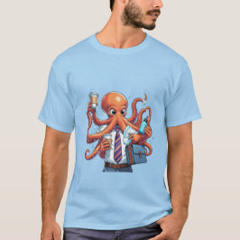 Octopus - Camiseta multitarea divertida
