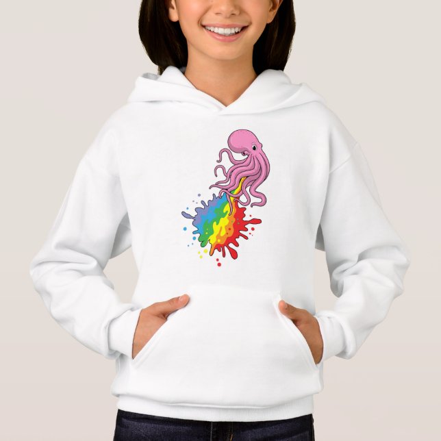 Octopus con arcoiris (Anverso)