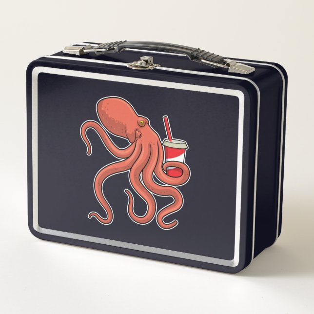 Octopus con bebida (Anverso)