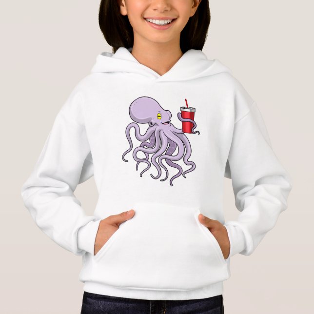 Octopus con tazón para beber (Anverso)