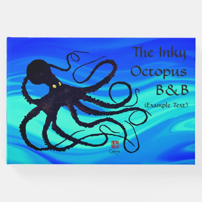 Octopus de Sybille - Libro de invitados (Anverso)