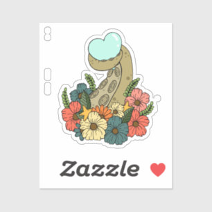 Octopus Love Laptop Pegatina