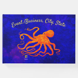 Octopus naranja - Libro de invitados