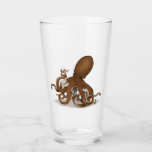Octopus Químico Holding Flask Steampunk Science<br><div class="desc">Este pulpo que contiene un matraz de vidrio de un laboratorio de ciencias es perfecto para los amantes de la química y las octopuses o de las obras de arte y la decoración al estilo del steampunk.</div>