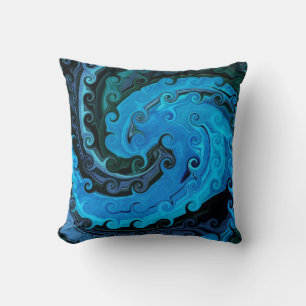 Octopus Under the Sea Abstract Cojines decorativos