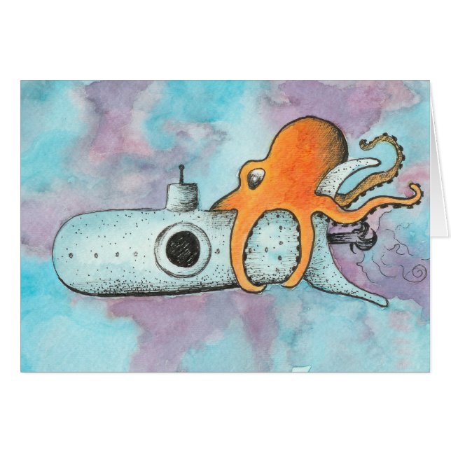 Octopus y submarinos (Anverso (Horizontal))
