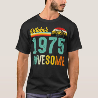 Octubre 1975 Nacimiento de la camiseta de regalo V