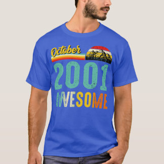 Octubre 2001 Nacimiento de la camiseta de regalo V