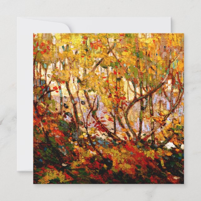 Octubre opulento, famoso arte fino, (Anverso)