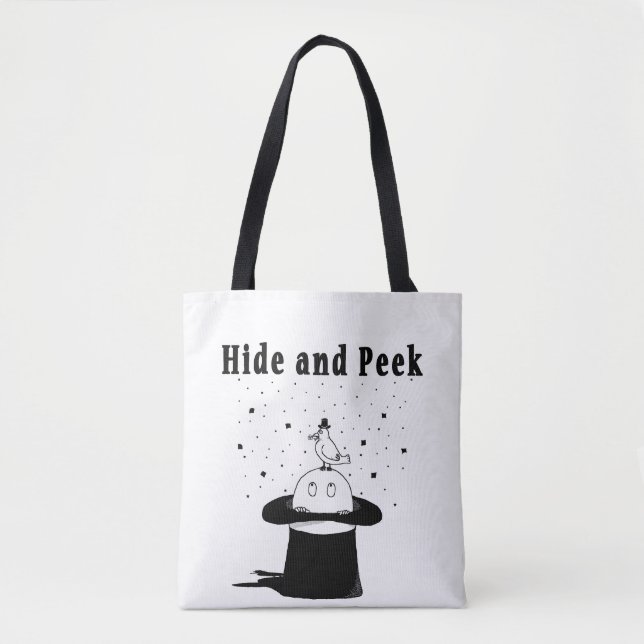 Ocultar la bolsa de tote del Gorra peek (Anverso)