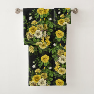 Oculto en los rosas, amarillo y verde