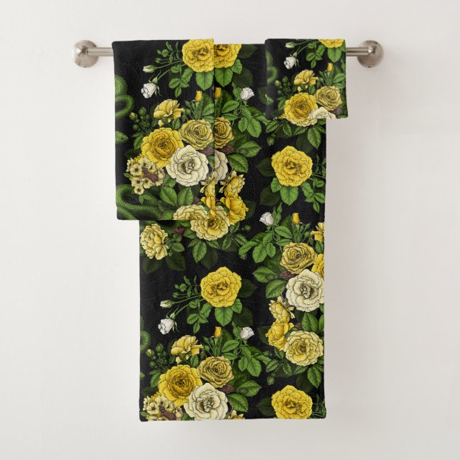 Oculto en los rosas, amarillo y verde (In situ)