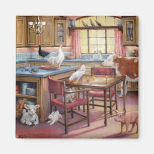 Ocupación del imán de cocina