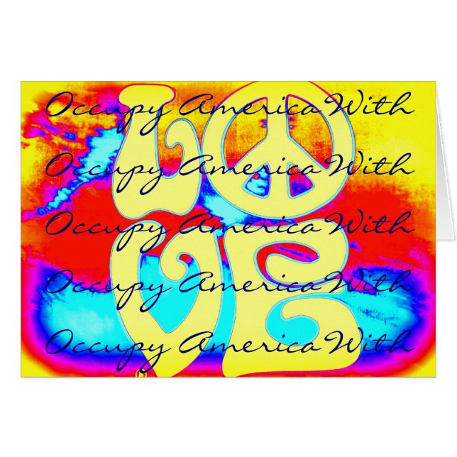 ocupar américa con amor (Anverso (Horizontal))