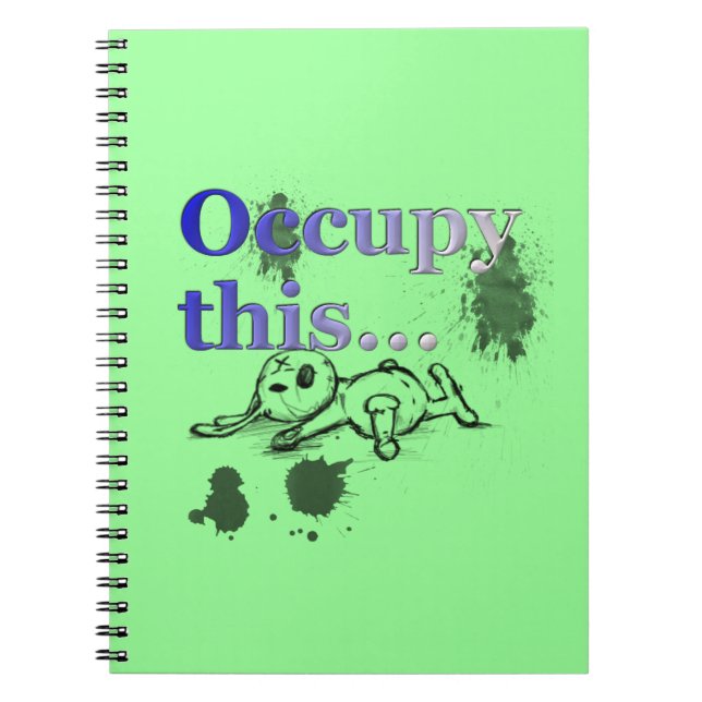 Ocupar Urbanos Grunge Este Cuaderno (Frente)