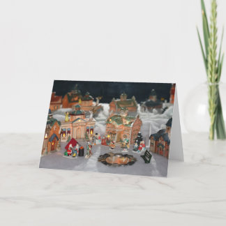 Ocupe el pueblo del navidad