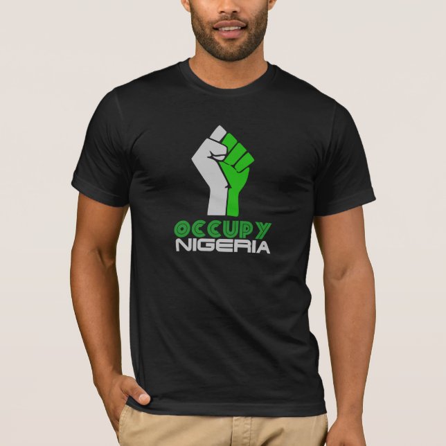 Ocupe la camiseta de Nigeria (Anverso)