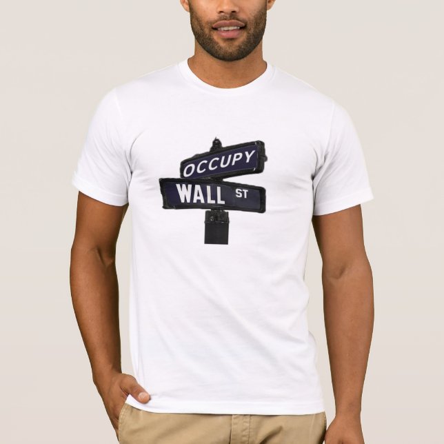 Ocupe la camiseta de Wall Street (Anverso)