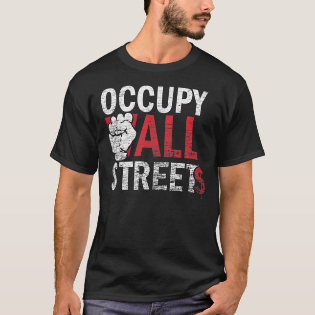 Ocupe toda la camiseta de las calles (Anverso)