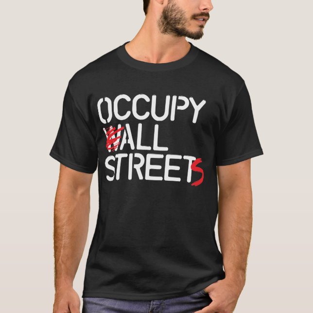 Ocupe todas las calles - camiseta blanca (Anverso)